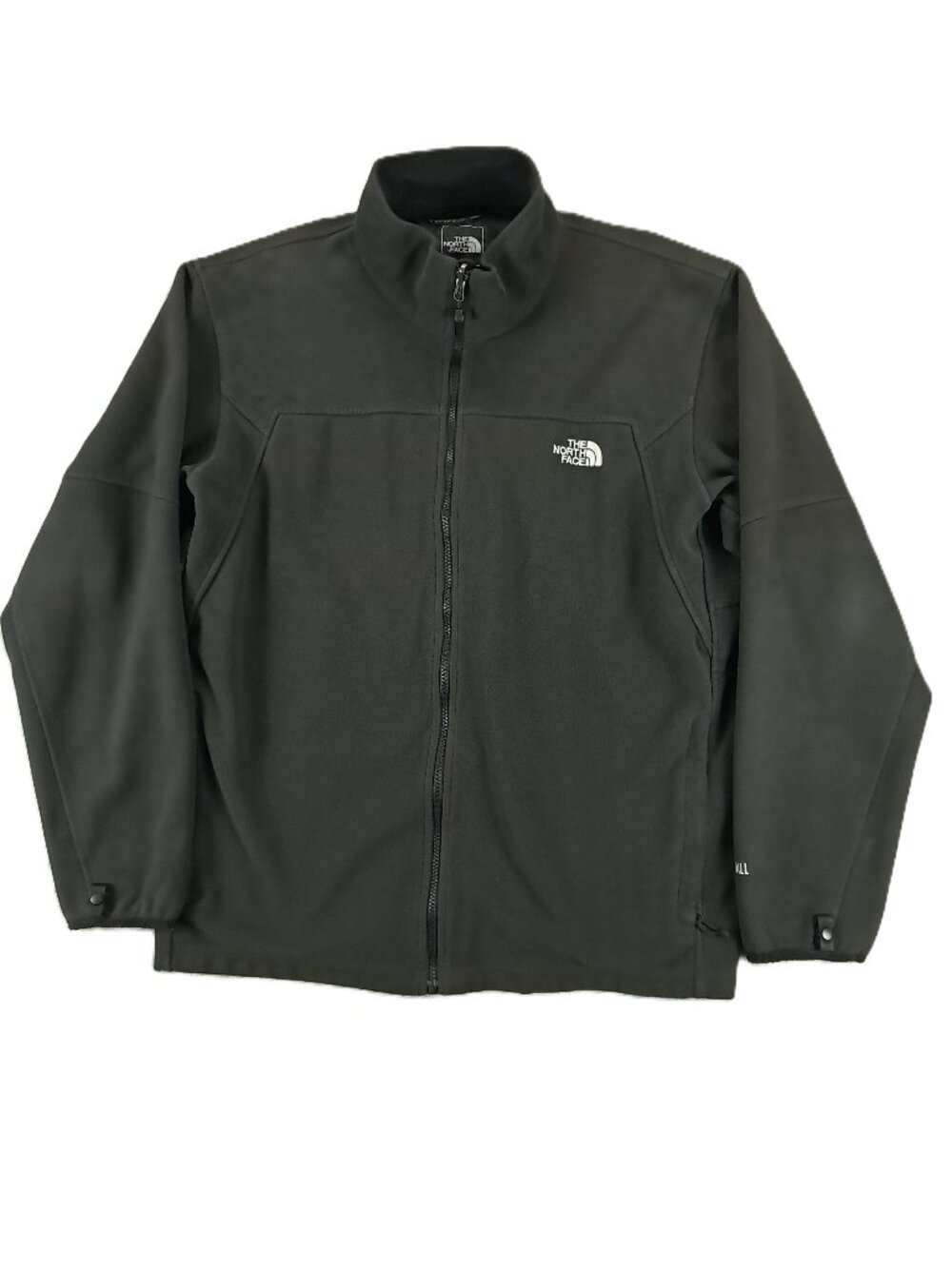 The North Face Jacket Men XXL 2XL Windwall Faded Black Fleece Softshell Lined